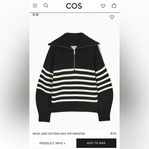 COS sweater